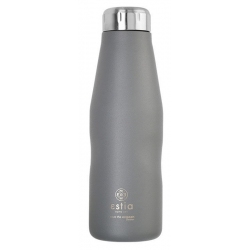 Μπουκάλι θερμός ανοξείδωτο 18/8 Fjord grey 500ml 7x22.5εκ Estia 01-8550