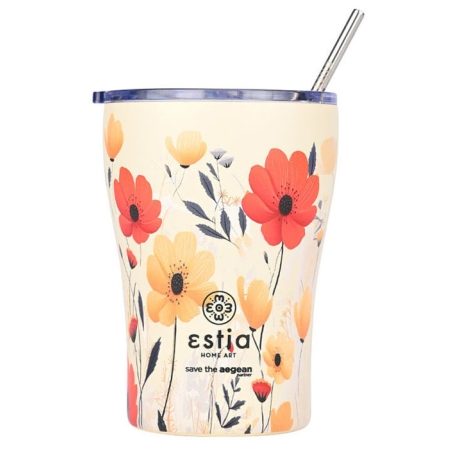 Κούπα θερμός ανοξείδωτο 18/8 Summer reverie 350ml Estia 01-23003