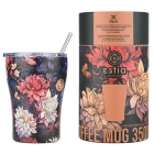 Κούπα θερμός ανοξείδωτο 18/8 Midnight blossom 350ml Estia 01-22945