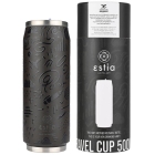 Ποτήρι θερμός ανοξείδωτο 18/8 Noir echo 500ml Estia 01-22631