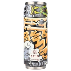 Ποτήρι θερμός ανοξείδωτο 18/8 Graffiti rhythm 500ml Estia 01-22655