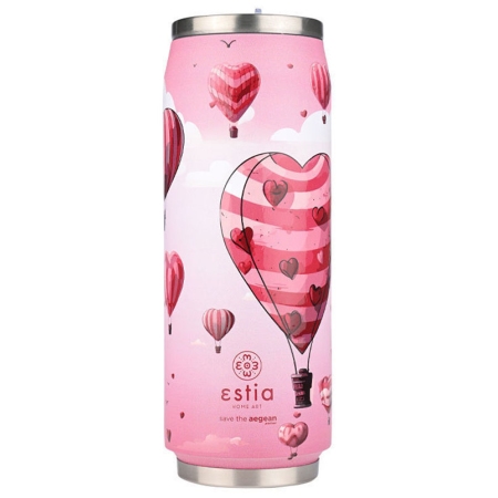 Ποτήρι θερμός ανοξείδωτο 18/8 Love ascend 500ml Estia 01-22846