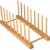 Πιατοθήκη ντουλαπιού ξύλινη natural 33x12.3x10.5εκ Estia 01-17279