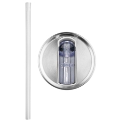 Καπάκι ανταλλακτικό με καλαμάκι για ποτήρι θερμός Estia 01-27292