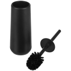 Πιγκάλ βουρτσάκι μπάνιου πλαστικό Black Fjord μαύρο 10.5x39εκ Estia 02-19990