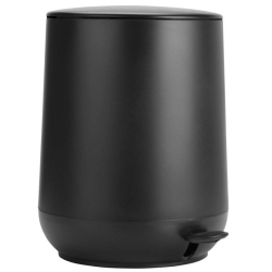 Κάδος πεντάλ πλαστικός Black Fjord μαύρο 5Lt Estia 02-19945