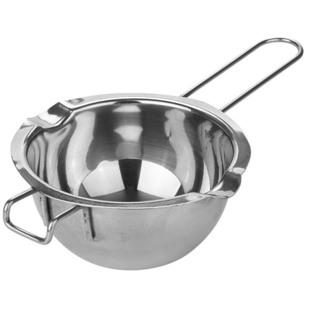 Σκεύος για μπεν μαρί ανοξείδωτο ασημί 24.5x14x6εκ Estia 01-23782