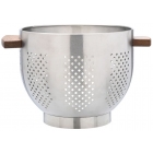 Σουρωτήρι ανοξείδωτο Allure ασημί 28.5x22x18.5εκ Estia 01-19235