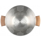 Σουρωτήρι ανοξείδωτο Allure ασημί 28.5x22x18.5εκ Estia 01-19235