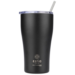 Κούπα θερμός ανοξείδωτο 18/8 Midnight black 500ml Estia 01-23122