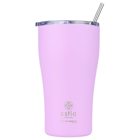 Κούπα θερμός ανοξείδωτο 18/8 Lavender purple 500ml Estia 01-23195