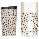 Κούπα θερμός ανοξείδωτο 18/8 Leopard taupe 350ml Estia 01-25663