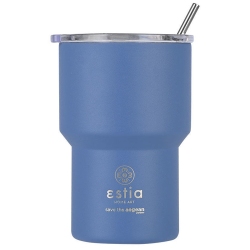 Κούπα θερμός ανοξείδωτο 18/8 Denim blue 400ml Estia 01-18450