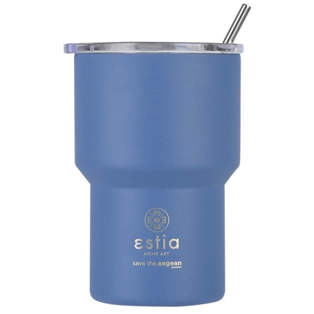 Κούπα θερμός ανοξείδωτο 18/8 Denim blue 400ml Estia 01-18450