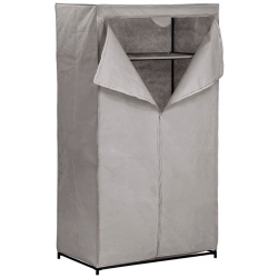 Ντουλάπα υφασμάτινη ivory 100x50x150εκ Estia 03-23959