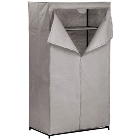 Ντουλάπα υφασμάτινη ivory 100x50x150εκ Estia 03-23959