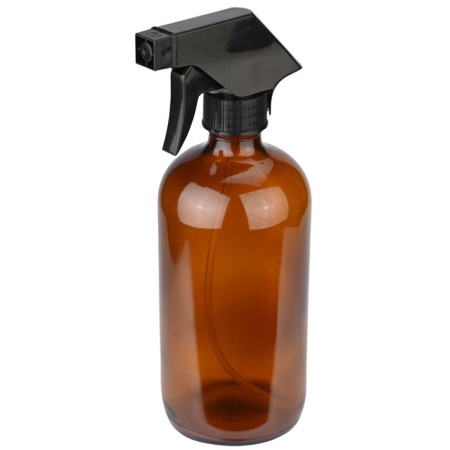 Ψεκαστήρας με γυάλινο δοχείο καφέ 500ml Estia 02-25854