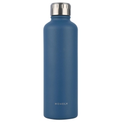 Μπουκάλι θερμός ανοξείδωτο 18/8 Indigo blue 500ml 7x23εκ Homely 01-32616