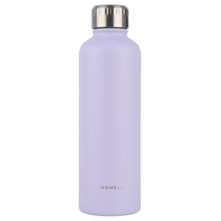 Μπουκάλι θερμός ανοξείδωτο 18/8 Levander fog 500ml 7x23εκ Homely 01-32586 Μπουκάλι θερμός ανοξείδωτο 18/8 Levander fog 500ml 7x23εκ Homely 01-32586