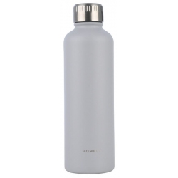 Μπουκάλι θερμός ανοξείδωτο 18/8 Pebble gray 500ml 7x23εκ Homely 01-32562
