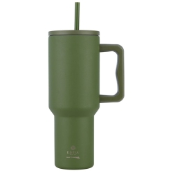 Straw tumbler XL θερμός ανοξείδωτο 18/8 Forest spirit 1200ml Estia 01-32173