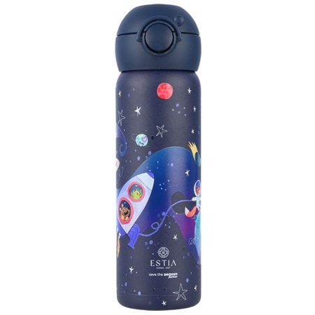 Μπουκάλι θερμός παιδικό Wonder bottle ανοξείδωτο 18/8 Solar jump 500ml 6x22.5εκ Estia 01-33118
