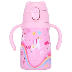 Μπουκάλι θερμός παιδικό Bubble bottle ανοξείδωτο Rainbow dreams 300ml Estia 01-34221