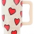Straw tumbler XL θερμός ανοξείδωτο 18/8 Tender lace 900ml Estia 01-32074