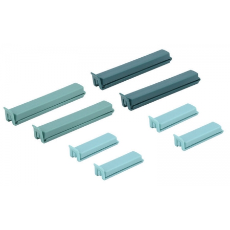 Κλιπς σακούλας σετ 12 τεμαχίων πετρόλ Homely 04-30841