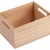 Κουτί αποθήκευσης μπαμπού natural 26x18.5x16.5εκ Estia 02-31435
