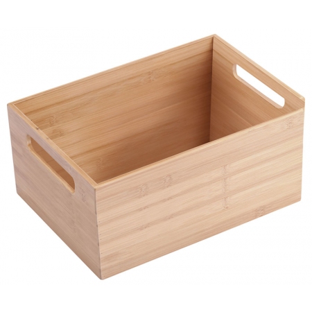 Κουτί αποθήκευσης μπαμπού natural 37x26x17εκ Estia 02-31442 Κουτί αποθήκευσης μπαμπού natural 37x26x17εκ Estia 02-31442