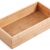 Κουτί αποθήκευσης μπαμπού natural 26x18.5x8.7εκ Estia 02-31411
