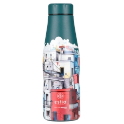 Μπουκάλι θερμός ανοξείδωτο 18/8 Urban mythos 500ml 7x22.5εκ Estia 01-22259