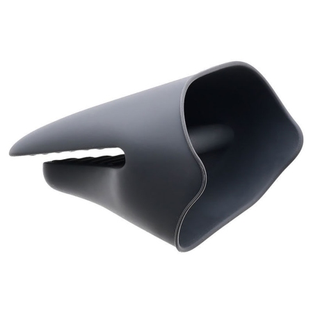 Πιάστρα φούρνου σιλικόνης γκρι 11x10x6.5εκ Estia 01-13349