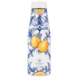 Μπουκάλι θερμός ανοξείδωτο 18/8 Amalfi coast 500ml 7x22.5εκ Estia 01-31602