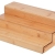 Βάση οργάνωσης πάγκου ξύλινη Bamboo essentials natural 30x20x11εκ Estia 01-17620