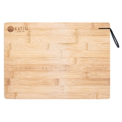 Βάση κοπής ξύλινη Bamboo essentials natural 33x24x1.6εκ Estia 01-9175