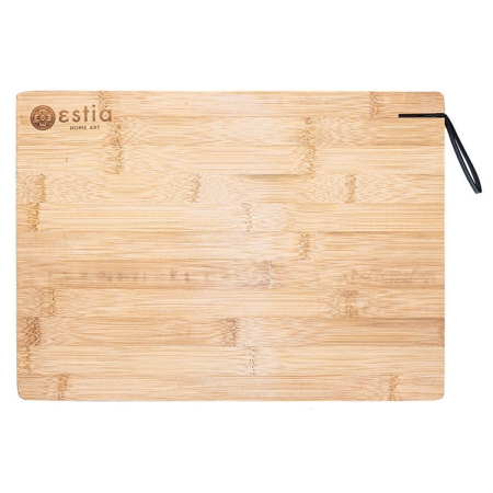 Βάση κοπής ξύλινη Bamboo essentials natural 33x24x1.6εκ Estia 01-9175