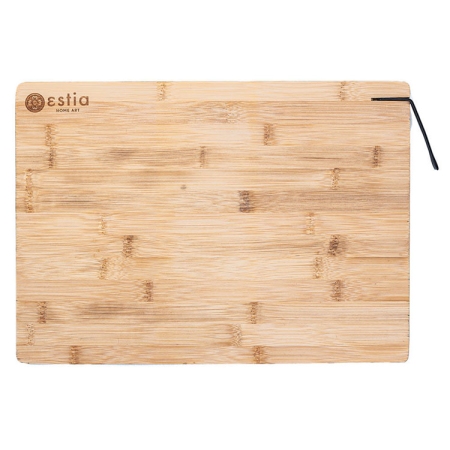 Βάση κοπής ξύλινη Bamboo essentials natural 39x28x1.6εκ Estia 01-9182