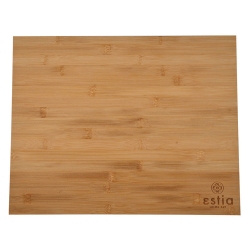 Βάση κοπής γωνιακή ξύλινη Bamboo essentials natural 48x38x3εκ Estia 01-14537