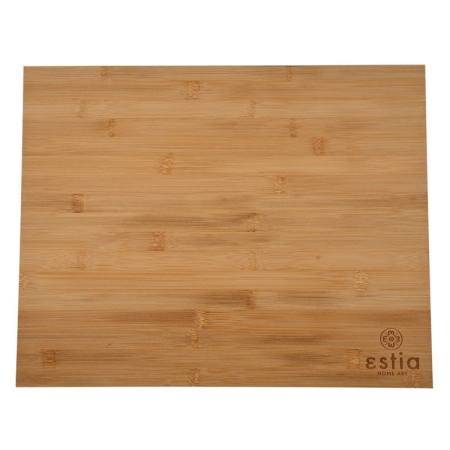 Βάση κοπής γωνιακή ξύλινη Bamboo essentials natural 48x38x3εκ Estia 01-14537