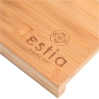 Βάση κοπής γωνιακή ξύλινη Bamboo essentials natural 48x38x3εκ Estia 01-14537