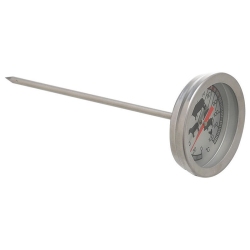 Θερμόμετρο κρέατος ανοξείδωτο αναλογικό 13εκ Estia 01-14209