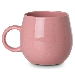 Κούπα πορσελάνης Speckle pop ροζ 480cc Estia 07-35464