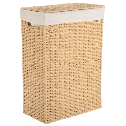 Καλάθι απλύτων Botanica natural 38x22x55εκ Estia 02-26394