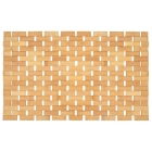 Πατάκι μπάνιου αντιολισθητικό Bamboo essentials natural 60x38εκ Estia 02-27568