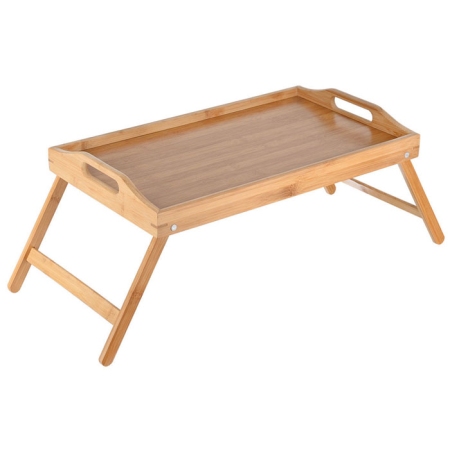 Δίσκος κρεβατιού Bamboo essentials natural 50x30x21εκ Estia 02-18184