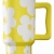 Straw tumbler XL θερμός ανοξείδωτο 18/8 Yellow daisy 900ml Estia 01-41625