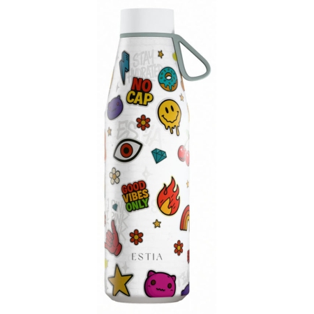 Μπουκάλι θερμός flow ανοξείδωτο 18/8 Urban vibes 500ml Estia 01-42110