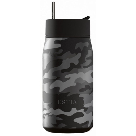 Κούπα θερμός lens ανοξείδωτο 18/8 Dark camo 360ml Estia 01-47887